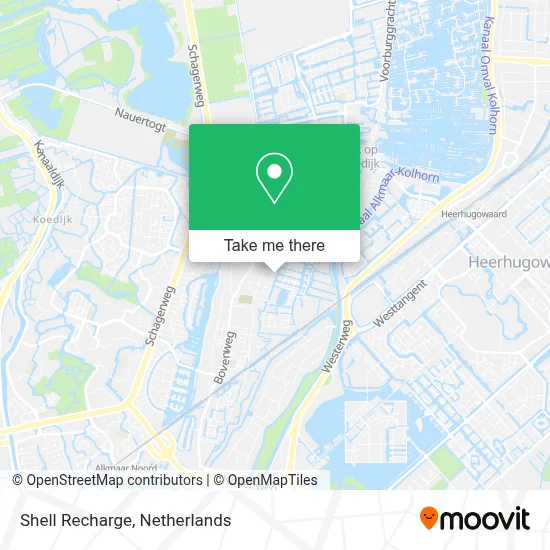 Shell Recharge map