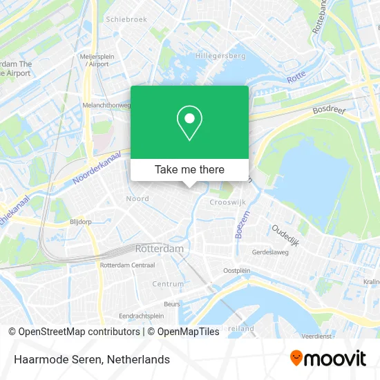 Haarmode Seren map