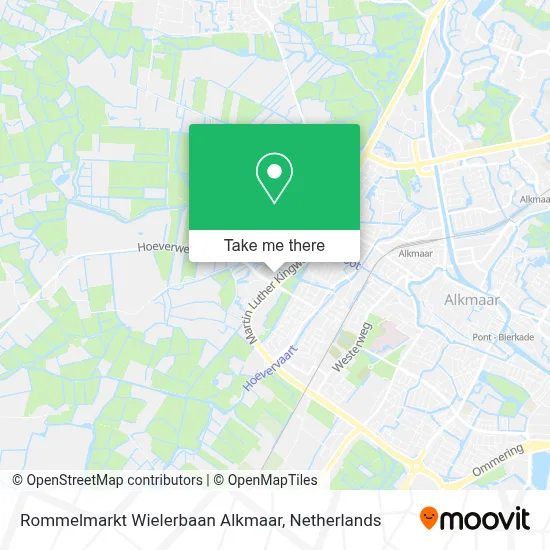 Rommelmarkt Wielerbaan Alkmaar Karte
