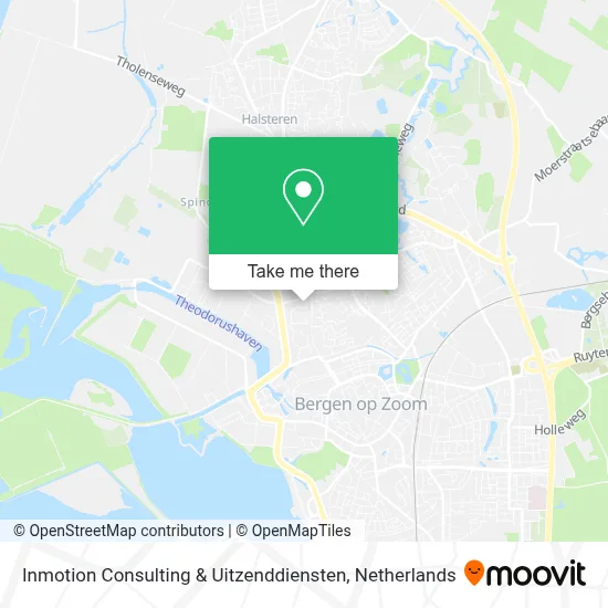 Inmotion Consulting & Uitzenddiensten map