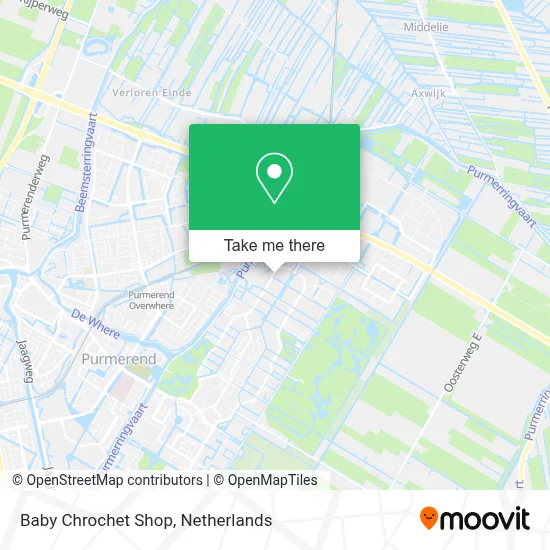 Baby Chrochet Shop Karte