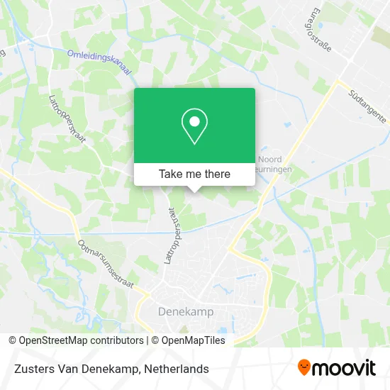 Zusters Van Denekamp map