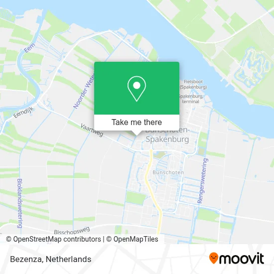 Bezenza map