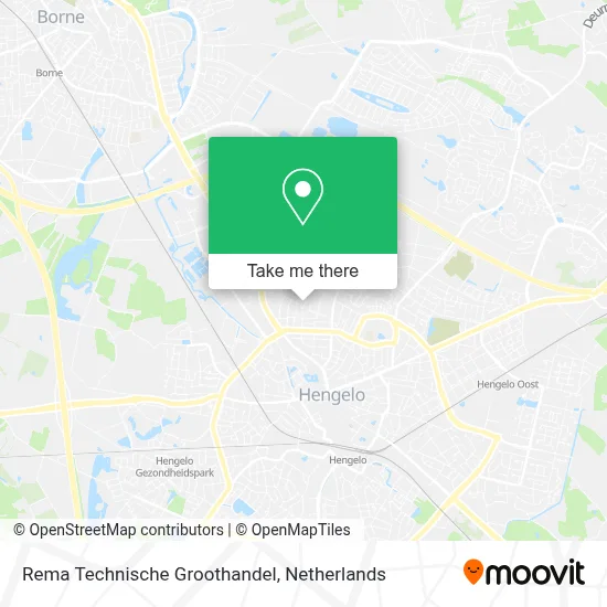 Rema Technische Groothandel map