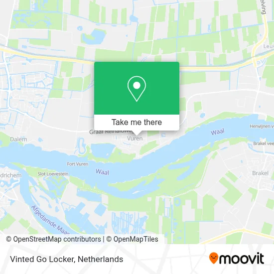 Vinted Go Locker Karte