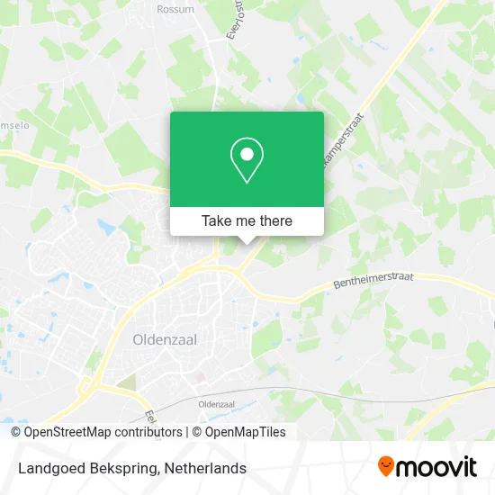 Landgoed Bekspring map
