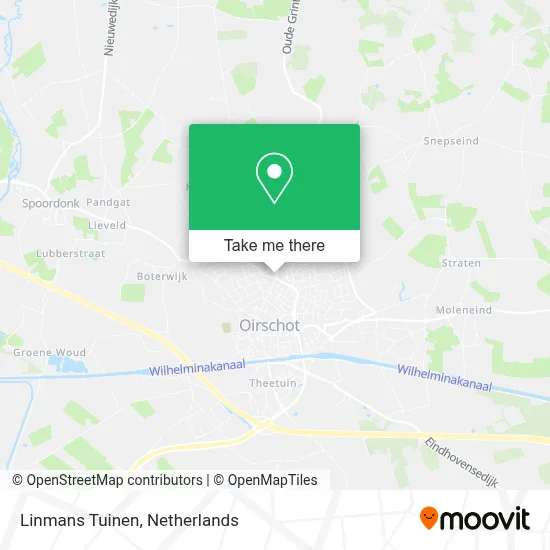 Linmans Tuinen map