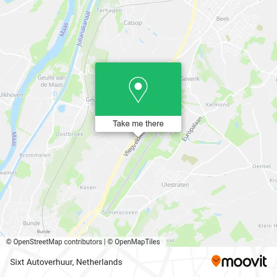 Sixt Autoverhuur map