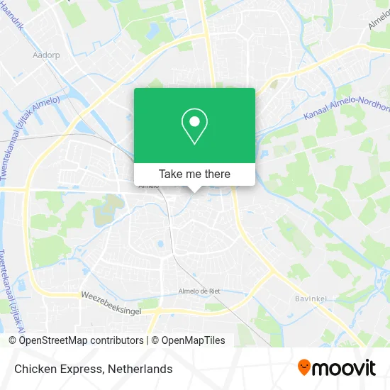 Chicken Express map