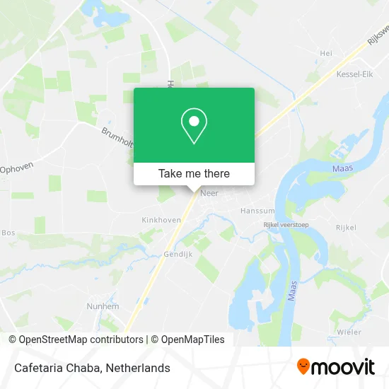 Cafetaria Chaba map