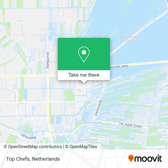 Top Chefs map
