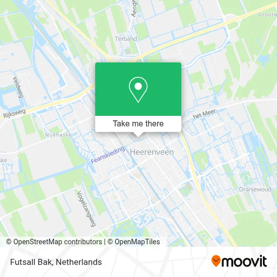 Futsall Bak map