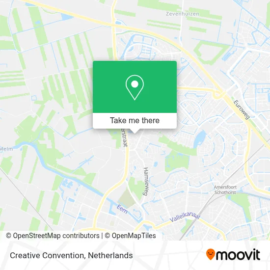 Creative Convention map