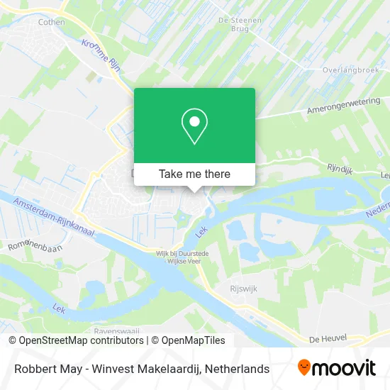 Robbert May - Winvest Makelaardij map