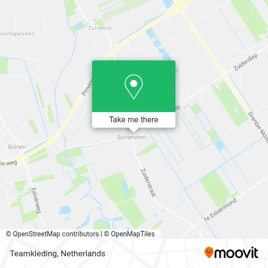 Teamkleding map