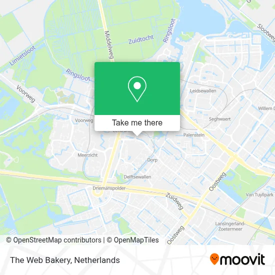 The Web Bakery map