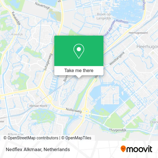 Nedflex Alkmaar map