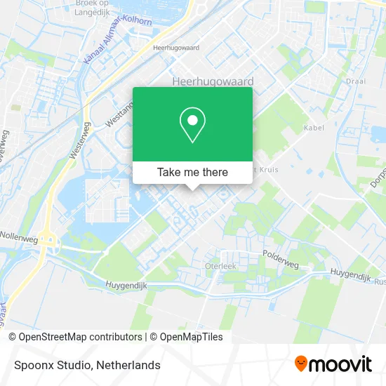 Spoonx Studio map