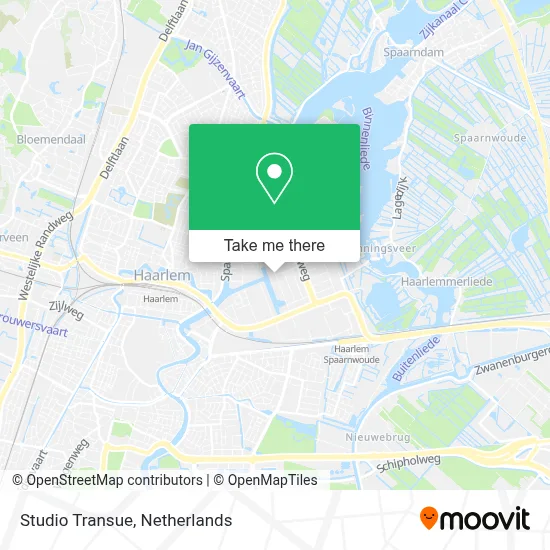 Studio Transue map
