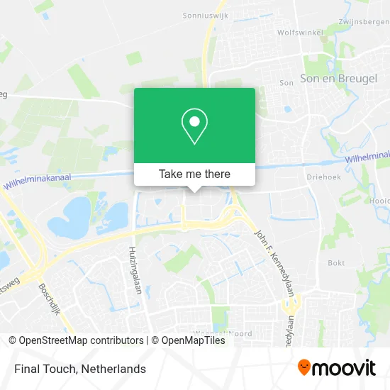 Final Touch map