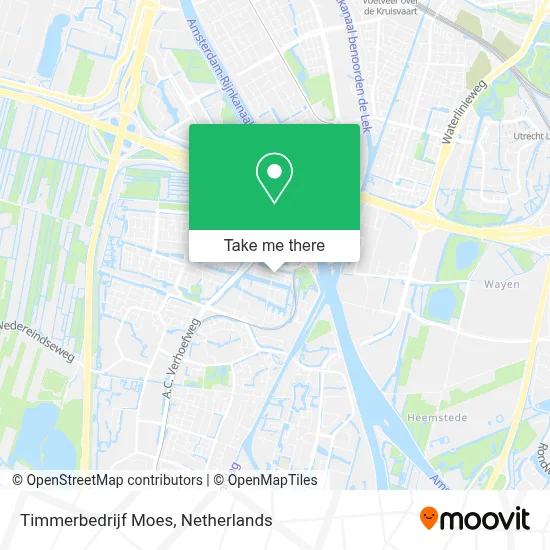 Timmerbedrijf Moes map