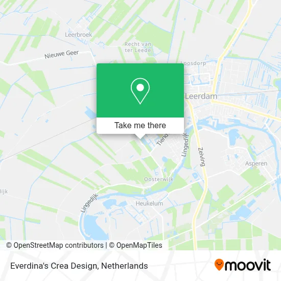 Everdina's Crea Design map