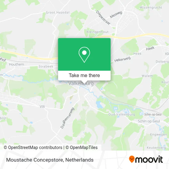 Moustache Concepstore map