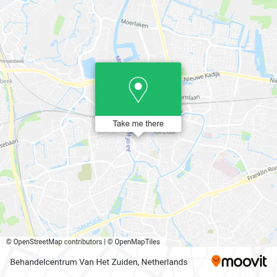 Behandelcentrum Van Het Zuiden map