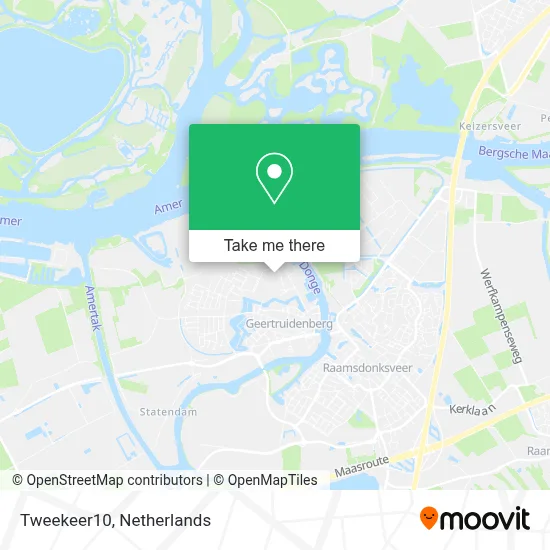 Tweekeer10 map