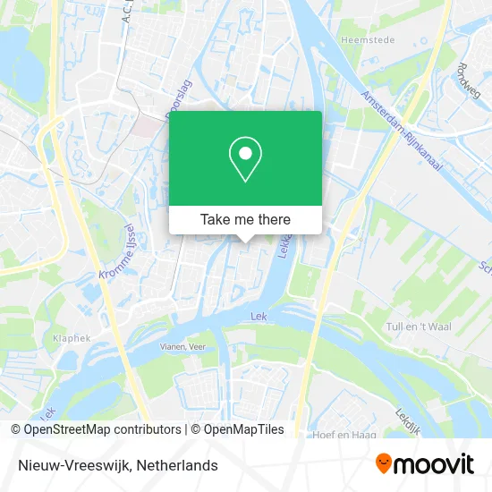 Nieuw-Vreeswijk map