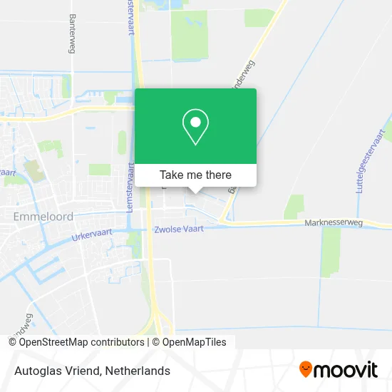 Autoglas Vriend Karte