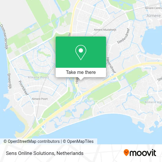 Sens Online Solutions map