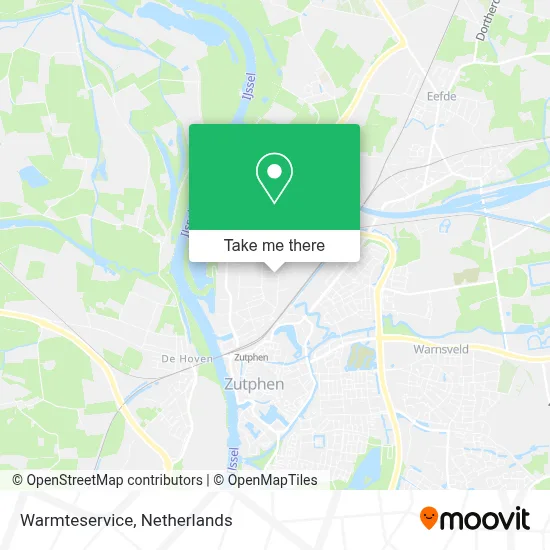 Warmteservice map