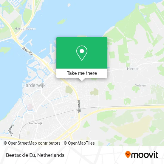 Beetackle Eu map