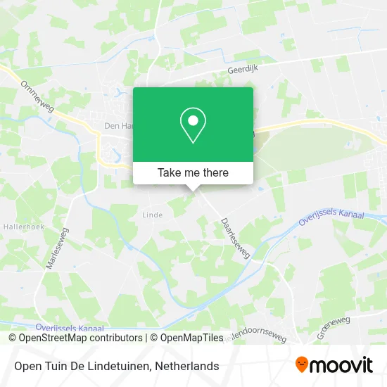 Open Tuin De Lindetuinen map