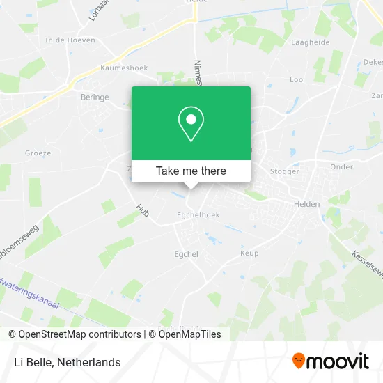 Li Belle map