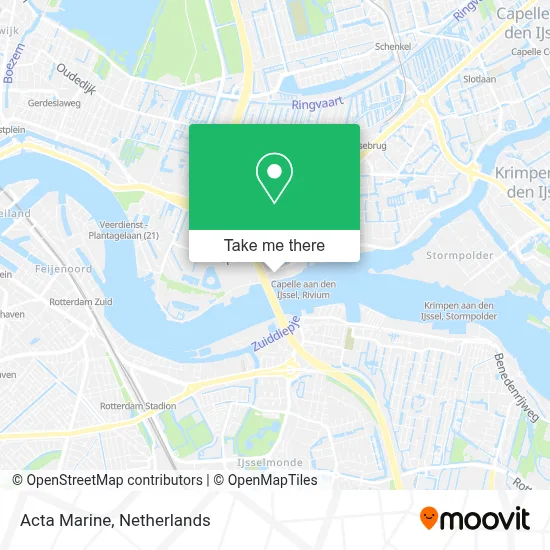 Acta Marine map