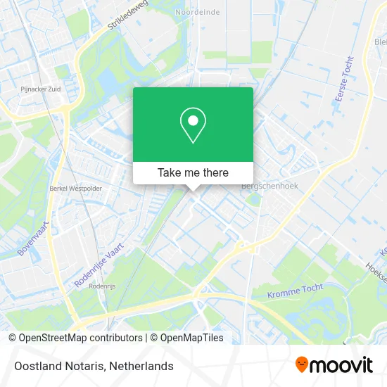 Oostland Notaris map