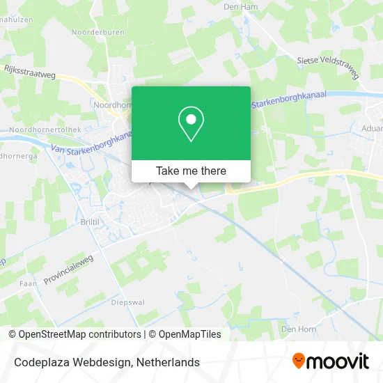 Codeplaza Webdesign Karte
