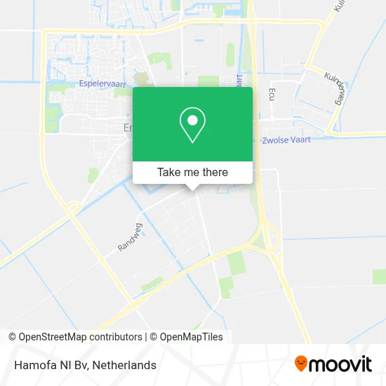 Hamofa Nl Bv map