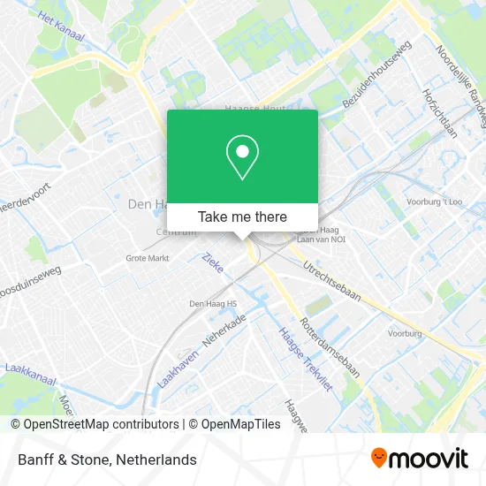 Banff & Stone map