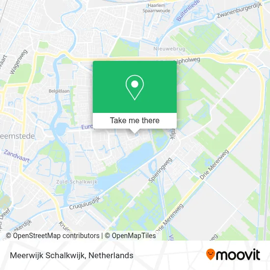 Meerwijk Schalkwijk map