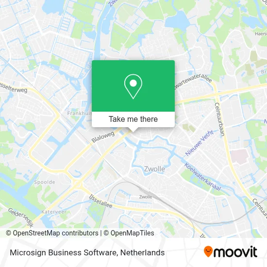 Microsign Business Software map