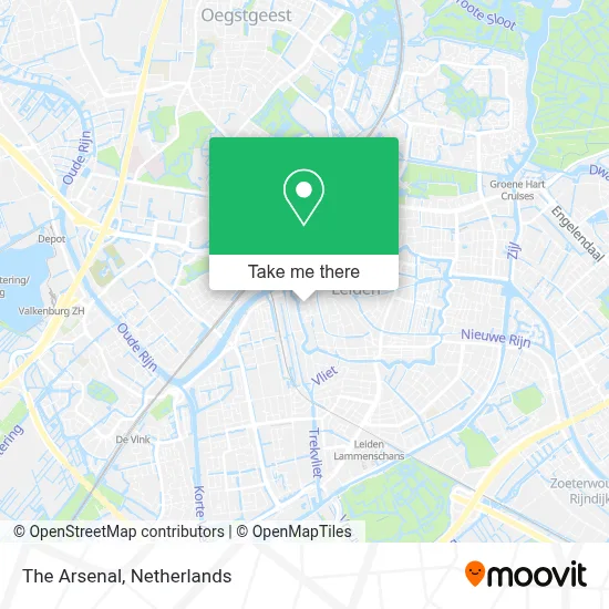 Het Arsenaal map