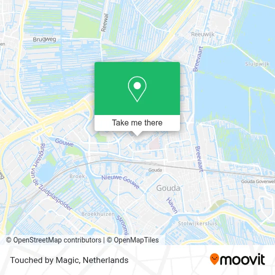 Touched by Magic map