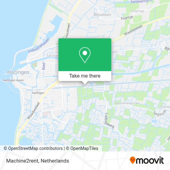 Machine2rent map