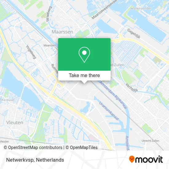 Netwerkvsp map