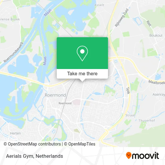 Aerials Gym map