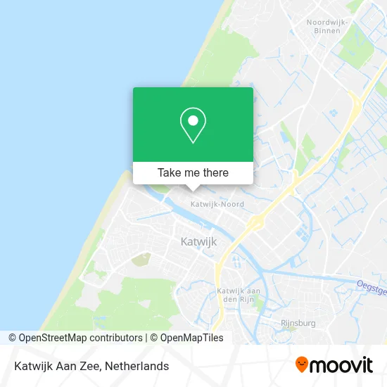 Katwijk Aan Zee map