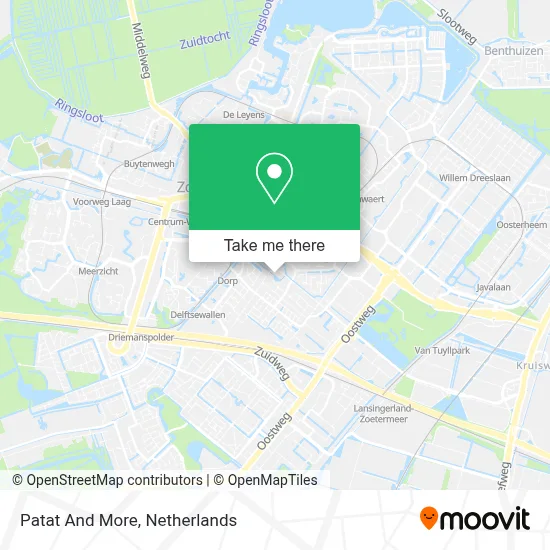 Patat And More map